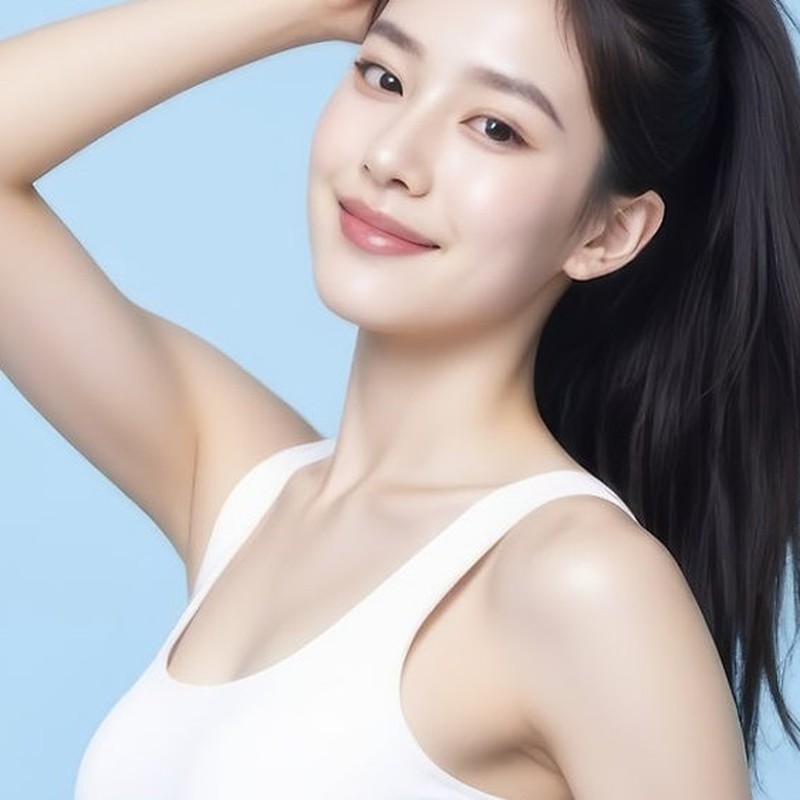 머리 짚은 인물