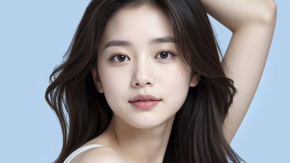 흰 상의 팔