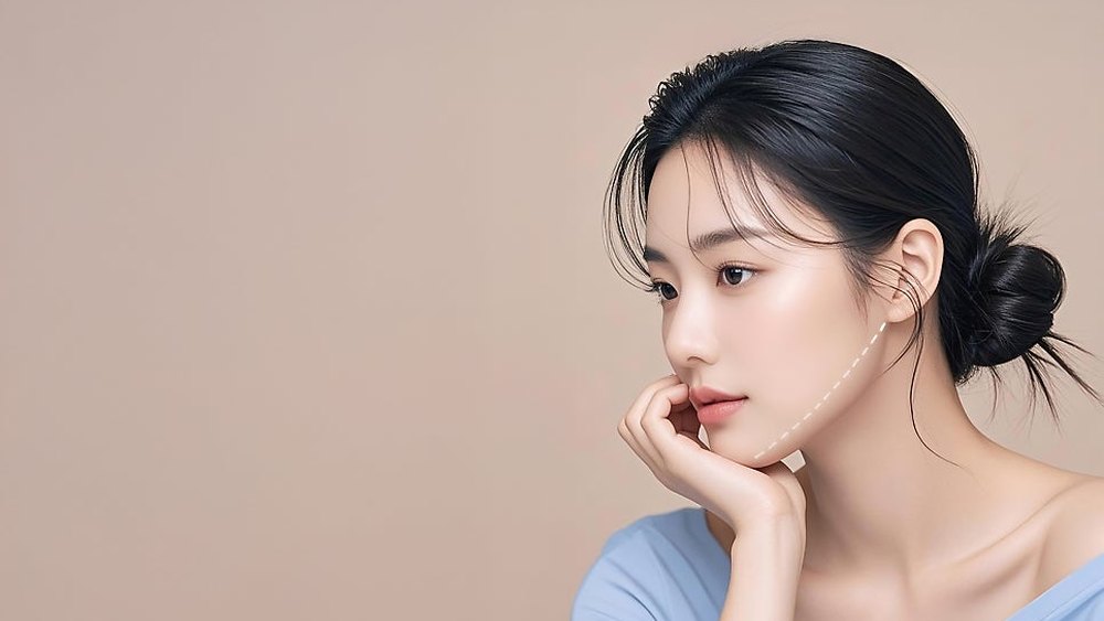 파란 상의 인물